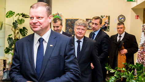 Saulius Skvernelis ir Kęstutis Navickas