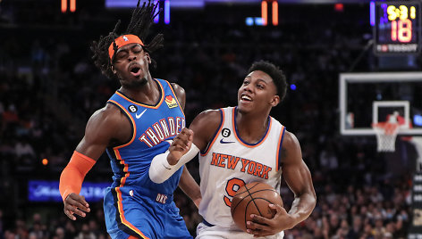 „Knicks“ – „Thunder“