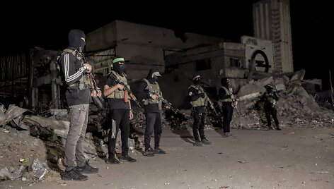 &bdquo;Hamas&ldquo; kovotojai / Abood Abusalama/SIPA / Abood Abusalama/SIPA