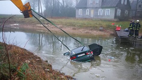 Skaudi avarija prie Kur&scaron;ėnų
