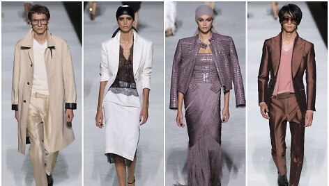 &bdquo;Tom Ford&ldquo; 2019 m. pavasario ir vasaros kolekcijos modeliai