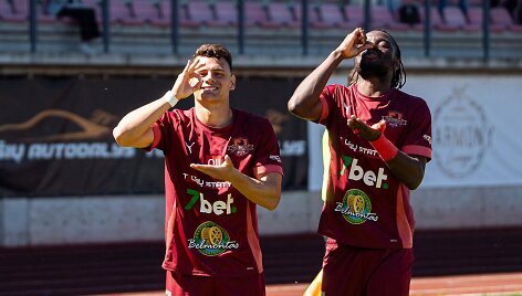 Tel&scaron;ių &bdquo;Džiugo&ldquo; futbolininkai