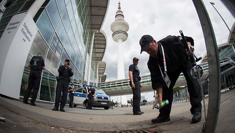 G-20 susitikimui Hamburge ruošiasi visos Vokietijos policija