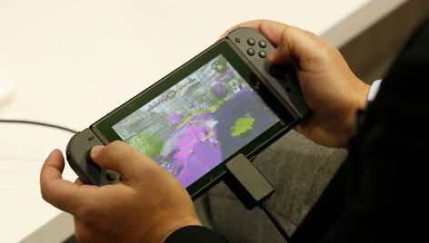 &bdquo;Nintendo Switch&ldquo; žaidimų kompiuteris