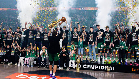 LKL finalas: Kauno &bdquo;Žalgiris&ldquo; &ndash; Utenos &bdquo;Juventus&ldquo;