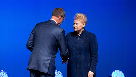 Ramūnas Gadliauskas ir Dalia Grybauskaitė