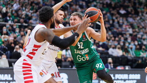 Kauno &bdquo;Žalgiris&ldquo; &ndash; Pirėjo &bdquo;Olympiakos&ldquo;