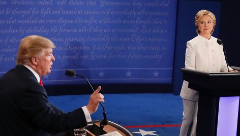 Paskutinieji kandidatų į JAV prezidento postą debatai