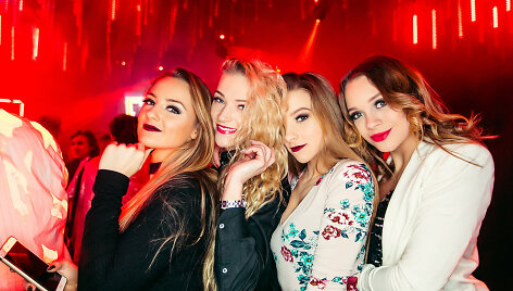 Vakarėlio klube &bdquo;Mojo Lounge&ldquo; akimirka