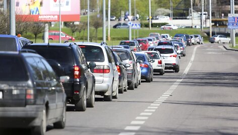 Kam&scaron;čiai Vilniaus gatvėje