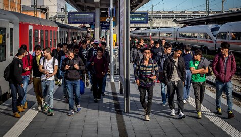 Migrantai pasiekia Vokietiją