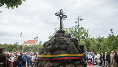 Okupacijos, genocido ir sovietmečio represijų aukų pagerbimo ceremonija