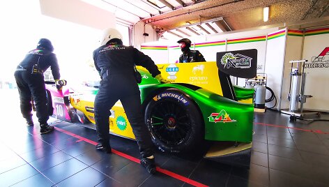 Gustas Grinbergas su italų &bdquo;Oregon Team&ldquo; debiutuoja Europos &bdquo;Le Mans&ldquo; lenktynių serijoje Paul Ricard trasoje 