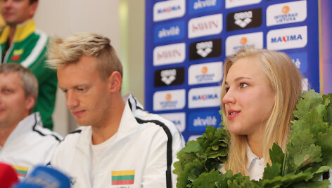 Giedrius Titenis ir Rūta Meilutytė