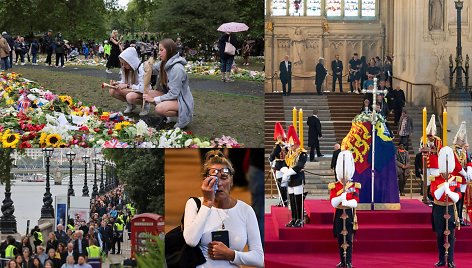 Didžioji Britanija gedi karalienės Elžbietos II