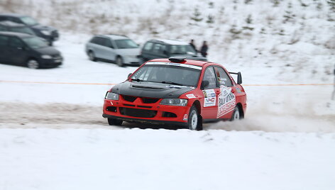 &bdquo;Halls Winter Rally 2015&ldquo; bandomasis ir kvalifikacinis greičio ruožai