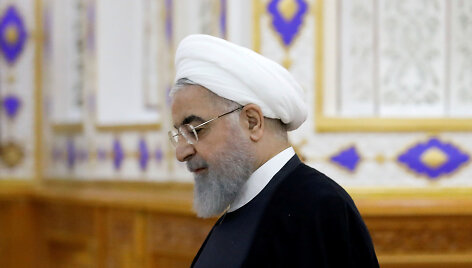 Irano prezidentas Hassanas Rouhani