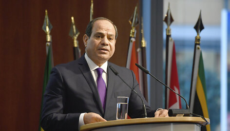 Egipto prezidentas Abdelas Fattahas al-Sisi