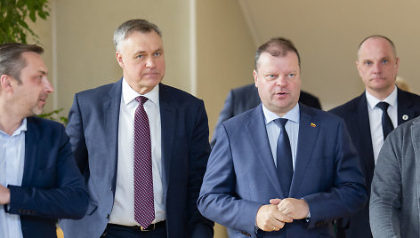 Saulius Skvernelis, Robertas Dargis