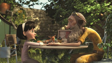 Kadras i&scaron; animacinio filmo &bdquo;Mažasis princas&ldquo;
