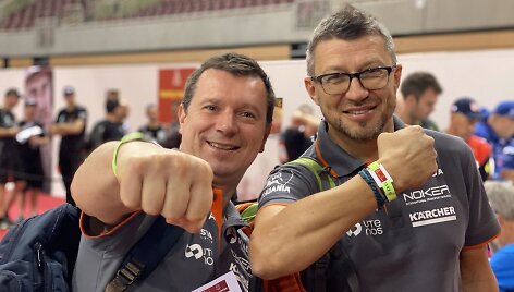 Visus formalumus prie&scaron; startą įveikęs A.Juknevičius pristatė Dakaro naujovę