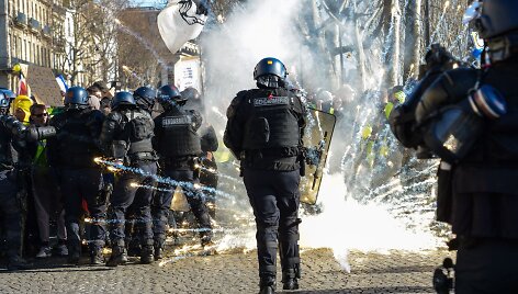 &bdquo;Geltonųjų liemenių&ldquo; protestai Prancūzijoje