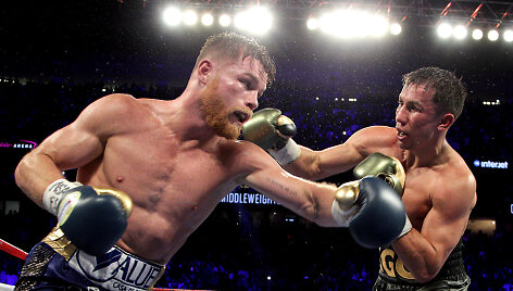 Canelo Alvarezo ir Genadijaus Golovkino dvikova
