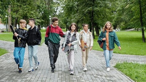Lietuvoje mokiniai juda per mažai (asociatyvinė nuotr.)