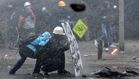 Protestai Kolumbijoje