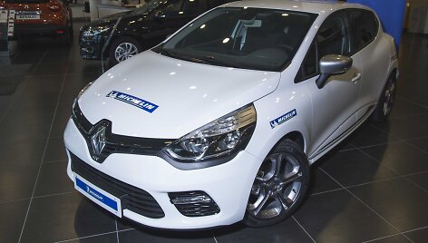 Loterijos nugalėtojo &bdquo;Renault Clio GT&ldquo;