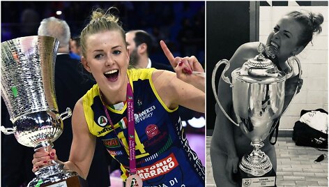 Anksčiau laimėjusi Italijos lygos titulą Joanna Wolosz triumfavo ir tinklinio Čempionų lygoje.