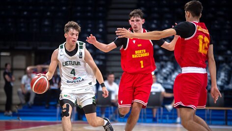 Lietuva U18 - &Scaron;iaurės Makedonija U18