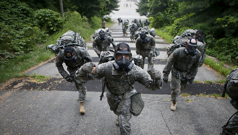 JAV kariai Pietų Korėjoje per pratybas