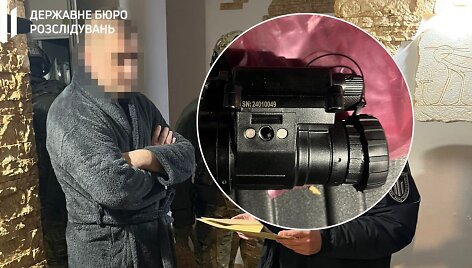 Ukrainoje karinio padalinio vado pavaduotojas bandė pavogti naktinio matymo prietaisų už 90 tūkst. e
