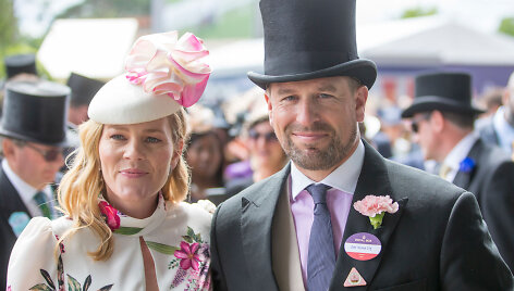 Autumn Phillips ir Peteris Phillipsas