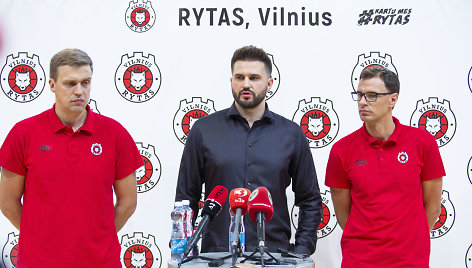 Dainius Adomaitis, Linas Kleiza, Darius Gudelis