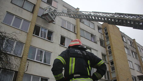 Gaisro vietoje