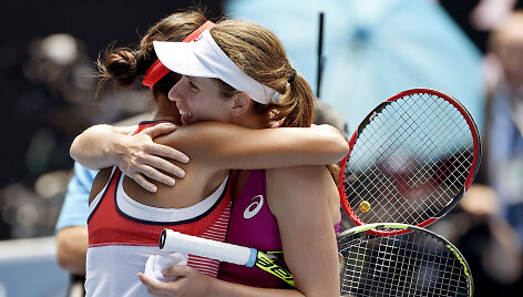 Johanna Konta ir Shuai Zhang