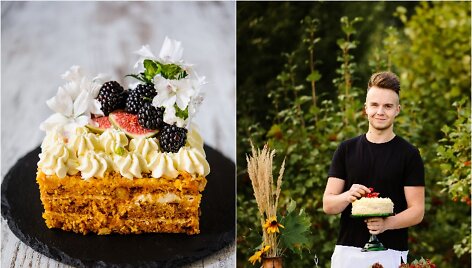 Paulius Strasevičius ir jo keptas morkų tortas