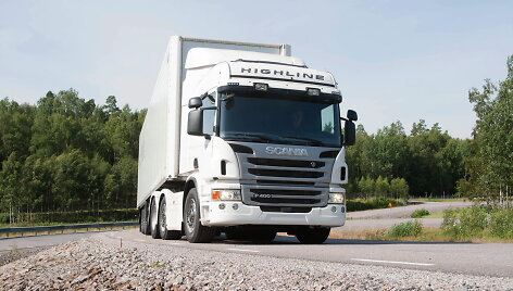 &bdquo;Scania&ldquo; vilkikai