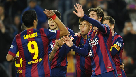 &bdquo;Barcelona&ldquo; futbolininkai