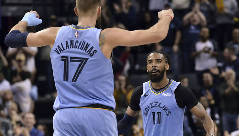 „Memphis Grizzlies“ komanda, vedama M.Conley ir Jono Valančiūno, pranoko „Orlando Magic“.