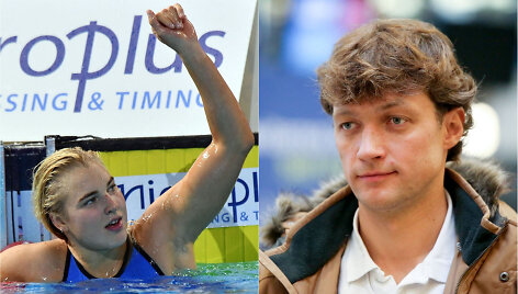 Rūta Meilutytė ir Paulius Andrijauskas
