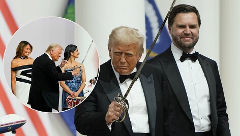 Donaldas Trumpas ir J.D.Vance'as