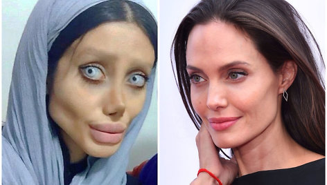 Sahar Tabar ir Angelina Jolie