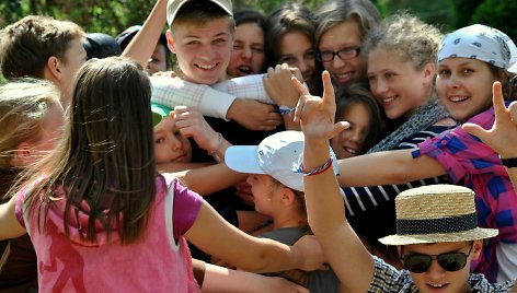 Vaikų vasaros poilsio stovyklos – proga pasisemti įspūdžių visiems metams/Stovykla Lietuvos atgaja