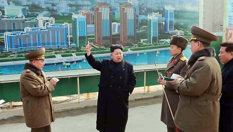 ​Kim Jong Unas pademonstravo prabangų privatų lėktuvą