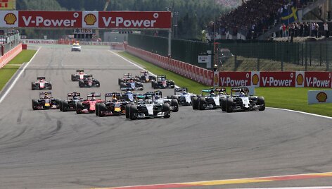 F-1 lenktynės Belgijoje, &bdquo;Spa&ldquo; trasoje