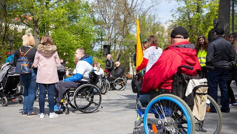 Neįgaliųjų eitynės &bdquo;Laimė GALĖTI!&ldquo;
