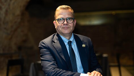 Petteri Orpo / Robertas Riabovas/BNS nuotr.